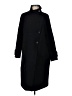 Zara Basic Black Wool Coat Size L - photo 1