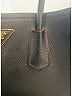 Prada Burgundy Black Leather Tote One size - photo 7