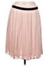 The Limited 100% Polyester Solid Pink Tan Formal Skirt Size 8 - photo 1