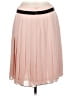 The Limited 100% Polyester Solid Pink Tan Formal Skirt Size 8 - photo 2