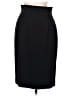Emanuel Emanuel Ungaro Solid Black Formal Skirt Size 6 - photo 1