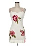 Assorted Brands 100% Rayon Ivory Cocktail Dress Size M - photo 1
