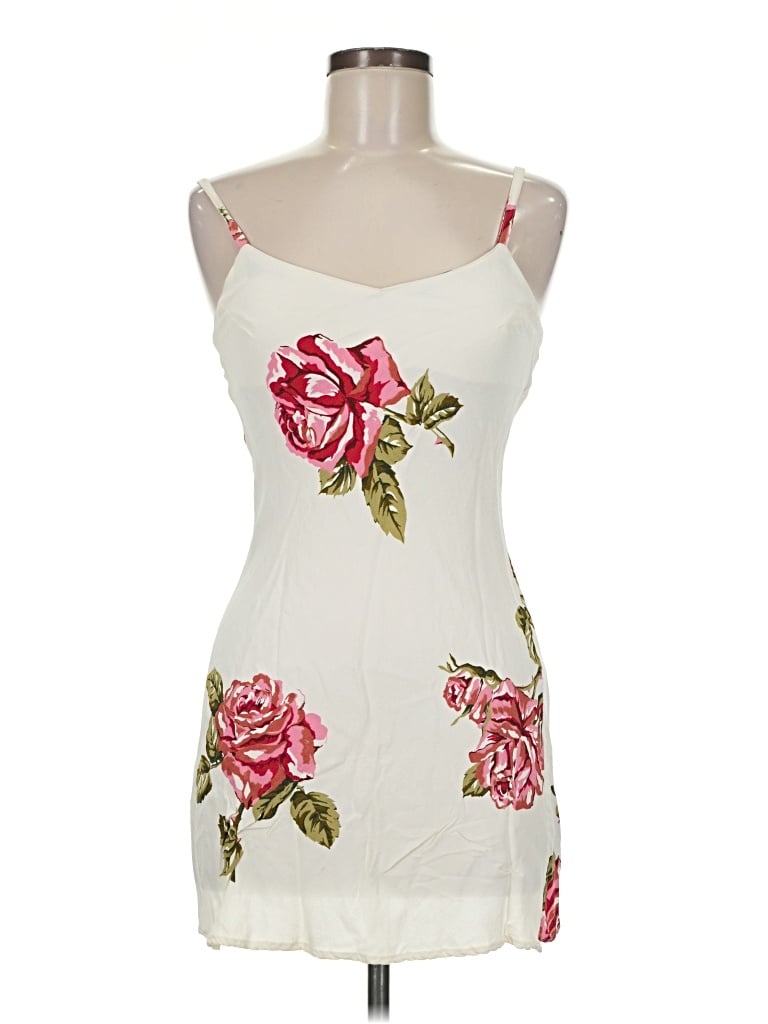 Pre-owned Assorted Brands Cocktail Dress In Ivory