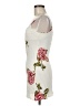 Assorted Brands 100% Rayon Ivory Cocktail Dress Size M - photo 5