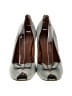 Marc by Marc Jacobs 100% Leather Gray Blue Heels Size 9 - photo 2