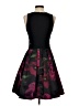 Xscape Graphic Black Cocktail Dress Size 4 - photo 2