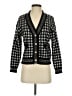Aqua Houndstooth Black Cardigan Size XS - photo 1