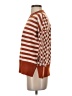 Unbranded Checkered-gingham Orange Pullover Sweater Size S - photo 5