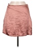 Express 100% Polyester Solid Pink Casual Skirt Size 6 - photo 1