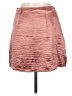 Express 100% Polyester Solid Pink Casual Skirt Size 6 - photo 2