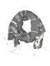 Assorted Brands 100% Cotton Gray Blue Scarf One size - photo 1