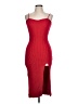Cider 100% Polyester Red Cocktail Dress Size L - photo 1