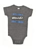 Royal Apparel Graphic Gray Short Sleeve Onesie Size 3-6 mo - photo 1