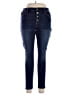 a.n.a. A New Approach Solid Blue Jeans Size 14 - photo 1