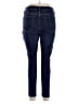 a.n.a. A New Approach Solid Blue Jeans Size 14 - photo 2