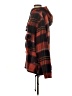 KITH 100% Polyester Plaid Red Poncho Size S - photo 5