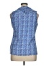 Milano Blue Sleeveless Blouse Size XL - photo 2