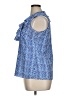 Milano Blue Sleeveless Blouse Size XL - photo 5
