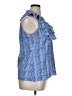 Milano Blue Sleeveless Blouse Size XL - photo 4