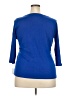 Talbots Blue 3/4 Sleeve T-Shirt Size 2X Petite - photo 2