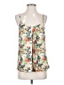 Skies Are Blue 100% Polyester Ivory Sleeveless Blouse Size S - photo 1