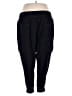 Tek Gear Solid Black Active Pants Size 3X - photo 2