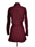Assorted Brands 100% Cotton Plaid Red Casual Dress Size M - photo 2