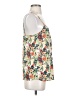 Skies Are Blue 100% Polyester Ivory Sleeveless Blouse Size S - photo 4