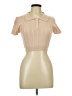 Shein Tan Short Sleeve Top Size L - photo 1