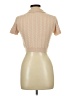 Shein Tan Short Sleeve Top Size L - photo 2