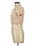 Shein Tan Short Sleeve Top Size L - photo 5