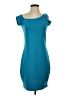 Nicki Minaj Solid Teal Cocktail Dress Size S (estimated) - photo 1