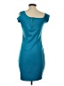 Nicki Minaj Solid Teal Cocktail Dress Size S (estimated) - photo 2