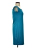 Nicki Minaj Solid Teal Cocktail Dress Size S (estimated) - photo 4