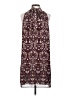 Max Studio 100% Polyester Paisley Burgundy Casual Dress Size S - photo 2