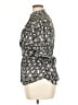 Violet & Claire 100% Polyester Paisley Black Short Sleeve Blouse Size XL - photo 5