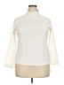 Talbots Ivory Long Sleeve Turtleneck Size 2X Petite - photo 1