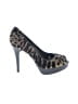 Stuart Weitzman 100% Leather Animal Print Brown Tan Heels Size 6 - photo 1