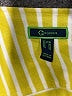 C. Wonder Stripes Yellow 3/4 Sleeve Blouse Size 22 - photo 7