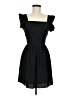 Unbranded Solid Black Cocktail Dress Size M - photo 1