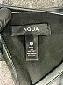 Aqua 100% Polyurethane Black Long Sleeve Top Size XS - photo 7