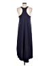 Unbranded Solid Blue Casual Dress Size M - photo 2