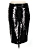H&M 100% Polyester Black Formal Skirt Size M - photo 2