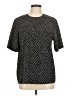 Karen Scott Black Short Sleeve Top Size M - photo 1