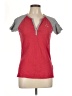 Antigua Red Short Sleeve Henley Size L - photo 1