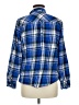 Croft & Barrow Plaid Blue Long Sleeve Button-Down Shirt Size M - photo 2
