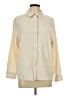 Universal Thread 100% Cotton Houndstooth Ivory Long Sleeve Blouse Size L - photo 1
