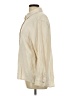 Universal Thread 100% Cotton Houndstooth Ivory Long Sleeve Blouse Size L - photo 5
