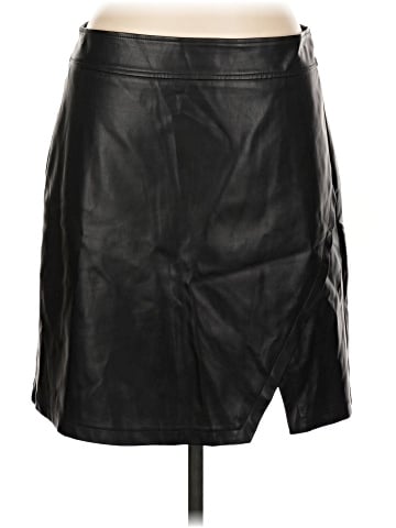 Ann Taylor LOFT Faux Leather Skirt (view 1)