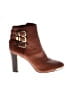 Louise Et Cie Solid Brown Ankle Boots Size 8 1/2 - photo 1
